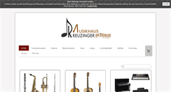 Desktop Screenshot of musik-kreuzinger.de